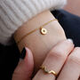 Circle Confetti Personalised Birthstone Charm Bracelet, thumbnail 3 of 6