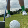 Golf Flags Men's Socks, thumbnail 2 of 4
