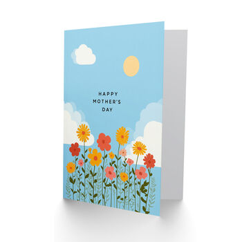 Spring Day Flower Meadow Wildflowers Happy Mother's Day Card, 2 of 6