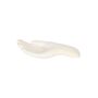 White Ceramic Open Hand Tealight Holder, thumbnail 4 of 4