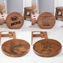 Personalised Car Design Wooden Stool For Children, thumbnail 4 of 6
