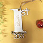 Personalised 1st Christmas 2023 Decoration, thumbnail 3 of 8
