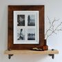 Reclaimed Wooden Four Aperture Photo Frame, thumbnail 3 of 6