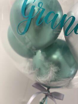 Personalised Large Gumball Bubble Balloon, 9 of 12