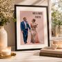 Personalised Paper Anniversary Photo Print, thumbnail 1 of 12