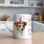 Personalised Jack Russell Terrier Birthday Congratulations Party Mug, thumbnail 1 of 2