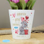 Personalised Me To You Love Grows Plant Pot, thumbnail 2 of 3