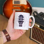 Personalised Rockstar Guitar Mug Gift For The Home, thumbnail 1 of 4