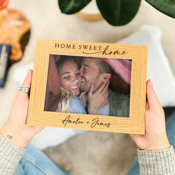 Personalised New Home Picture Frame Gift For Couples, 8 of 9
