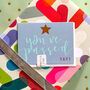 Mini You've Passed Card With Gold Foiled Star, thumbnail 3 of 5