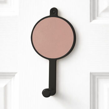 Cowhide Leather Wall Hook |Wall Mounted | Five Colours, 6 of 10