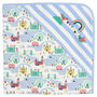 Unisex London Baby Blanket With Integrated Hood, thumbnail 1 of 2