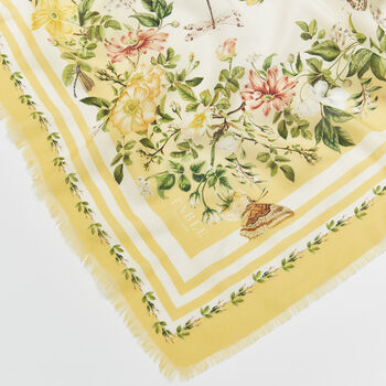 Yellow Cybele Narrative Square Scarf, 5 of 8