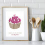 Personalised Cake Print, thumbnail 4 of 9