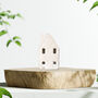 Porcelain House Tea Light Holder In A Gift Box, thumbnail 2 of 3