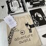 Black And White Sensory Book And Flash Card Gift Set, thumbnail 4 of 9