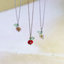 Mother Of Pearl Daisy Leaf Necklace, thumbnail 5 of 7