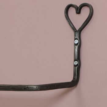 Vintage Style Wall Towel Holder, 5 of 6