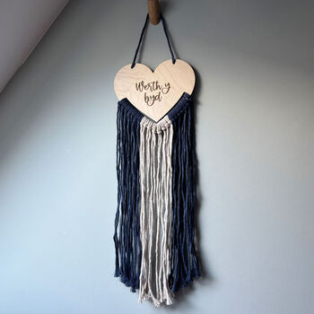 Werth Y Byd Macrame Wall Hanging, 5 of 7