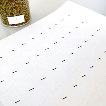 Sheet Of 60 Blank Date Organisation Labels, 2 of 4