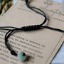 Harmonious Green Aventurine Adjustable Bracelet, thumbnail 2 of 3