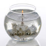 Christmas Village Snow Scene Gel Candle Bowl, thumbnail 3 of 3