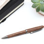 Sustainably Sourced Personalised Walnut Pen, thumbnail 1 of 3