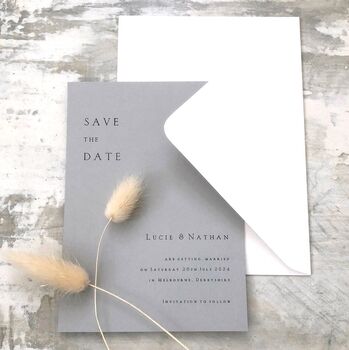 The Minimalist Save The Date Cards, 6 of 10