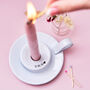 Enamel Personalised Special Date Candle Holder, thumbnail 1 of 4
