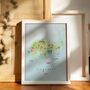 Illustrated Map Of Singapore Art Print, thumbnail 5 of 6