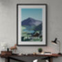 Mount Snowdon / Yr Wyddfa Landscape Art Print, thumbnail 2 of 5