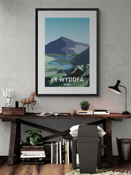 Mount Snowdon / Yr Wyddfa Landscape Art Print, 2 of 5