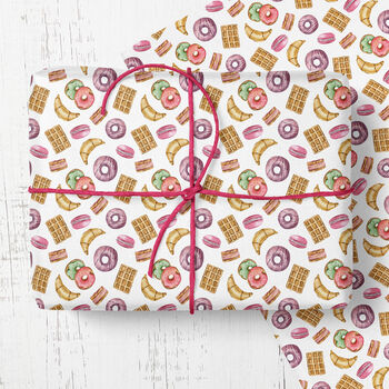 Waffles Wrapping Paper Roll Or Folded, 2 of 3