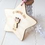 Personalised Kitten's First Christmas Tree Decoration, thumbnail 1 of 6