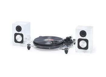 Soho Luxury Clear Record Player, 3 of 4