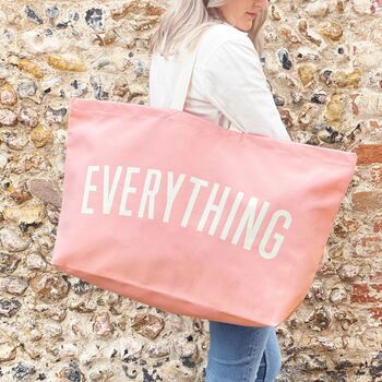 Extra Large ‘Everything’ Canvas Bag, 4 of 12