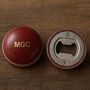 Personalised Cricket Ball Bottle Opener Cricket Gift, thumbnail 1 of 8