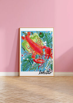 Lobster Kitchen Print, 2 of 9