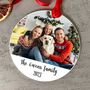 Personalised Family Photo Christmas Acrylic Bauble, thumbnail 1 of 2