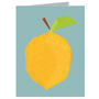 Mini Lemon Greetings Card, thumbnail 2 of 5