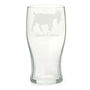Personalised Goat Engraved Glass, thumbnail 1 of 6