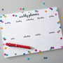 Confetti Spot Weekly Planner, thumbnail 1 of 6