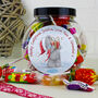 Personalised Me To You Christmas Sweet Jar, thumbnail 1 of 2