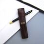 Personalised Leather Pen Holder, thumbnail 2 of 5