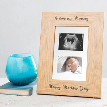 Personalised Baby Scan Photo Frame For New Mum, 3 of 5
