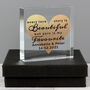 Personalised Every Love Story Crystal Token, thumbnail 4 of 4