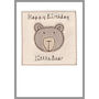 Personalised Bear 1st Or Any Birthday Card For Boy, thumbnail 2 of 12