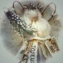 Vintage Style Christmas Angel Tree Topper Hand Made, thumbnail 9 of 12