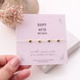 40th Birthday Sterling Silver Hearts Bracelet, thumbnail 1 of 6