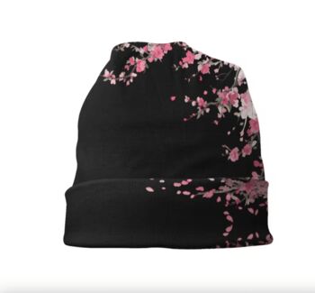 Chemo Headwear Beanie Hat Flowers Super Soft, 3 of 5